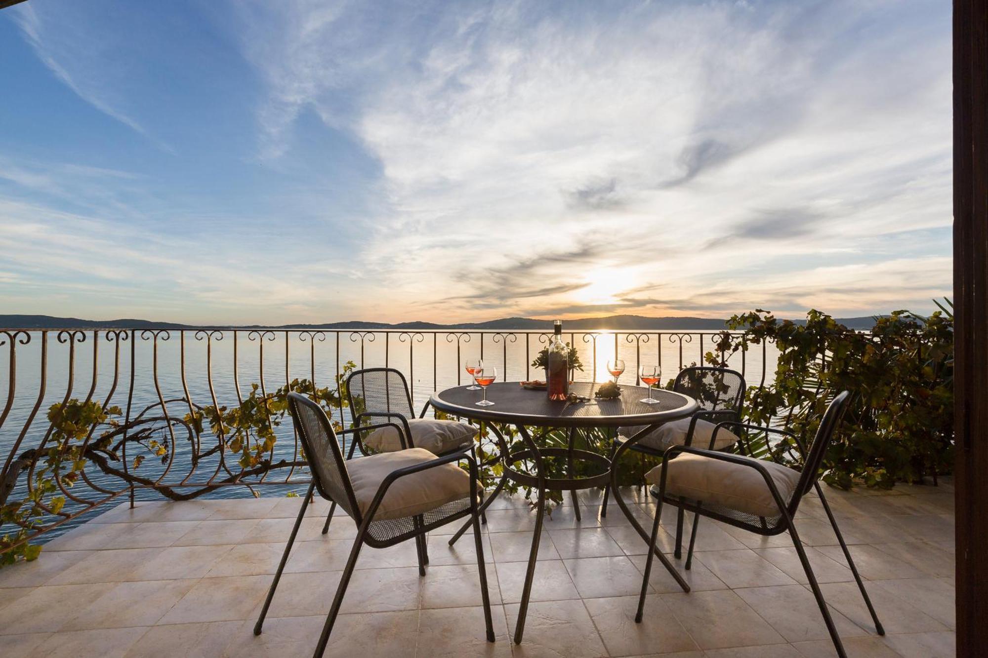 Sunset Family House In Bibinje On The Beach Экстерьер фото