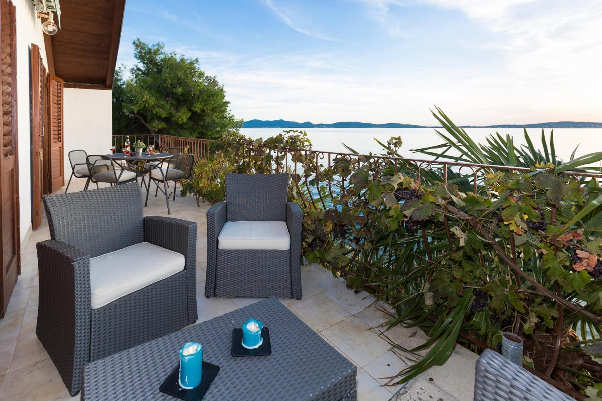 Sunset Family House In Bibinje On The Beach Экстерьер фото