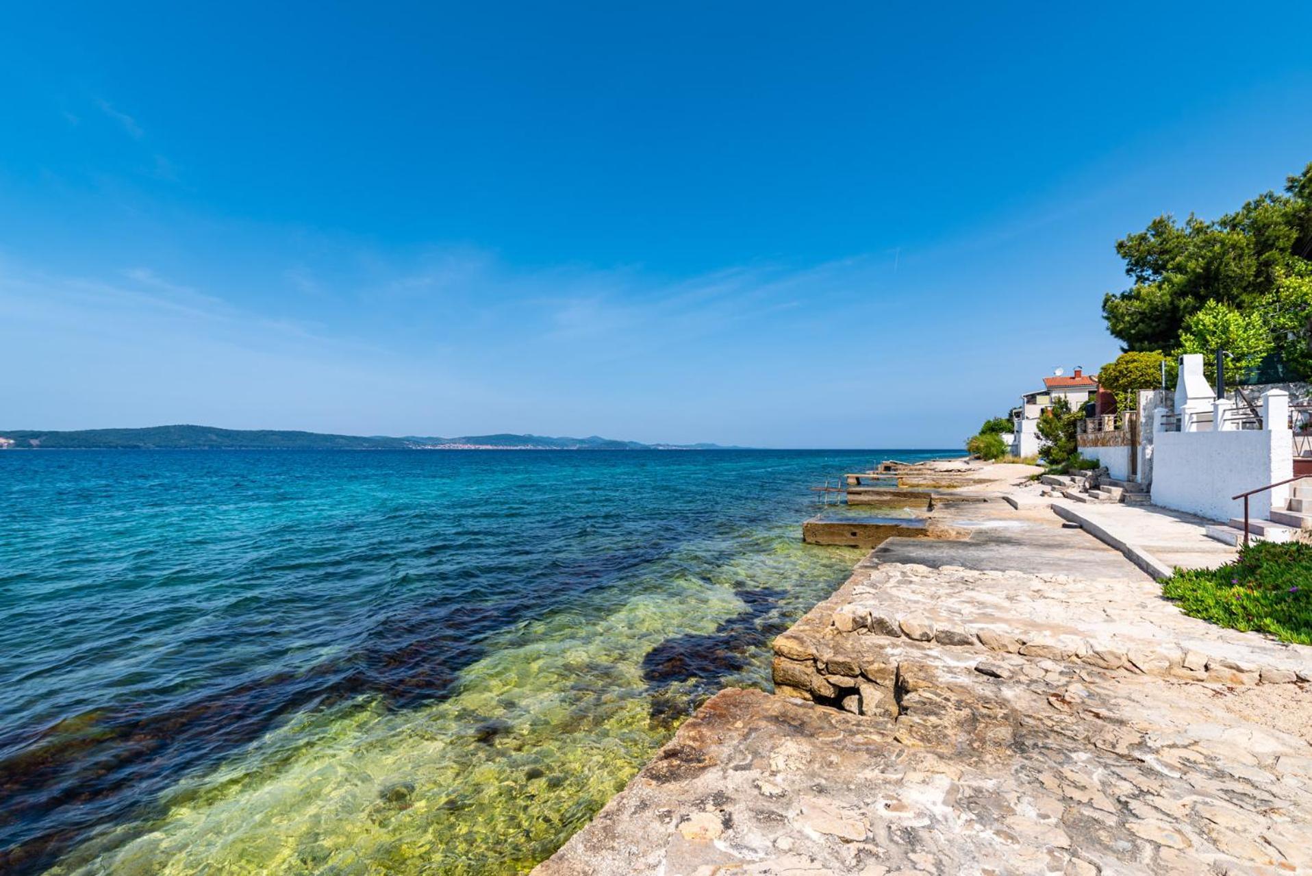 Sunset Family House In Bibinje On The Beach Экстерьер фото